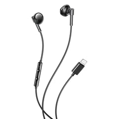 XO EP61 Ακουστικά Handsfree Lighting Μαύρα