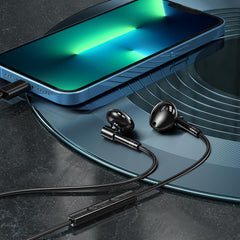XO EP61 Ακουστικά Handsfree Lighting Μαύρα