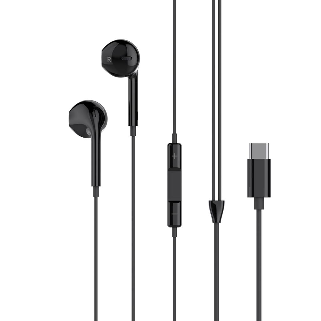 XO EP72 Original Series 2nd Generation Headphones Type-C Digital Decoding Half In ear Black