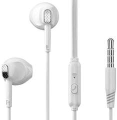 XO EP52 Metal Handsfree in-ear Headphones 3.5mm White