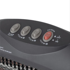 Entac Φορητή Σόμπα Χαλαζία 400/800/1200W