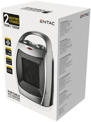 Entac PTC Fan Heater 750/1500W