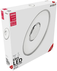 Avide LED Μοντέρνα Πλαφονιέρα Οροφής Eris 24W 350x85.0mm Θερμό 3000K
