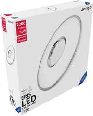 Avide LED Μοντέρνα Πλαφονιέρα Οροφής Eris 24W 350x85.0mm Ψυχρό 6400K
