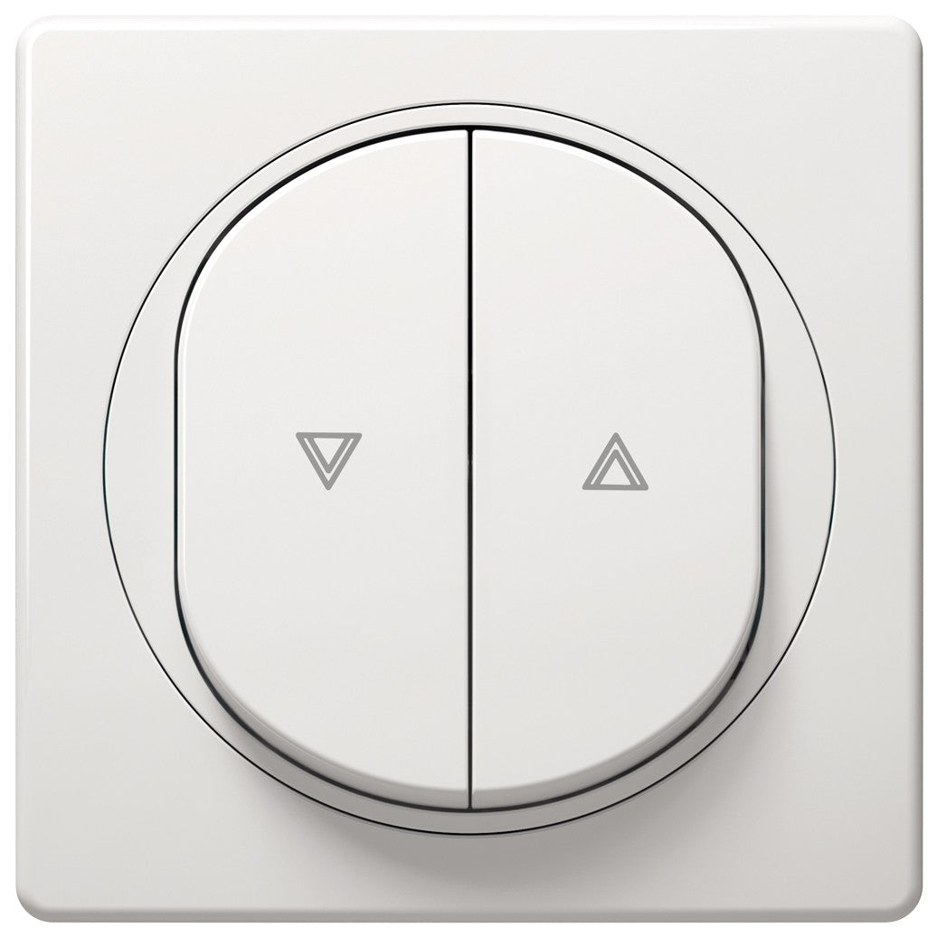 EON E6075.0 Roller Shutter Button Switch Without Cover Frame White