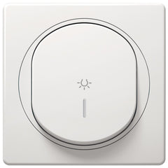 EON E609I.00 Illuminated Pressure Switch with Indicator White