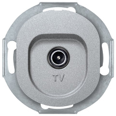 EON E612I.S TV Aerial Socket without Cover Frame for Individual Systems Silver