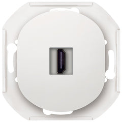 EON E6163.0 HDMI/HDMI Keystone Jack Without Cover Frame White