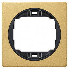 EON E6801.GE Single Door Frame 80x80 Gold with Black Bracket