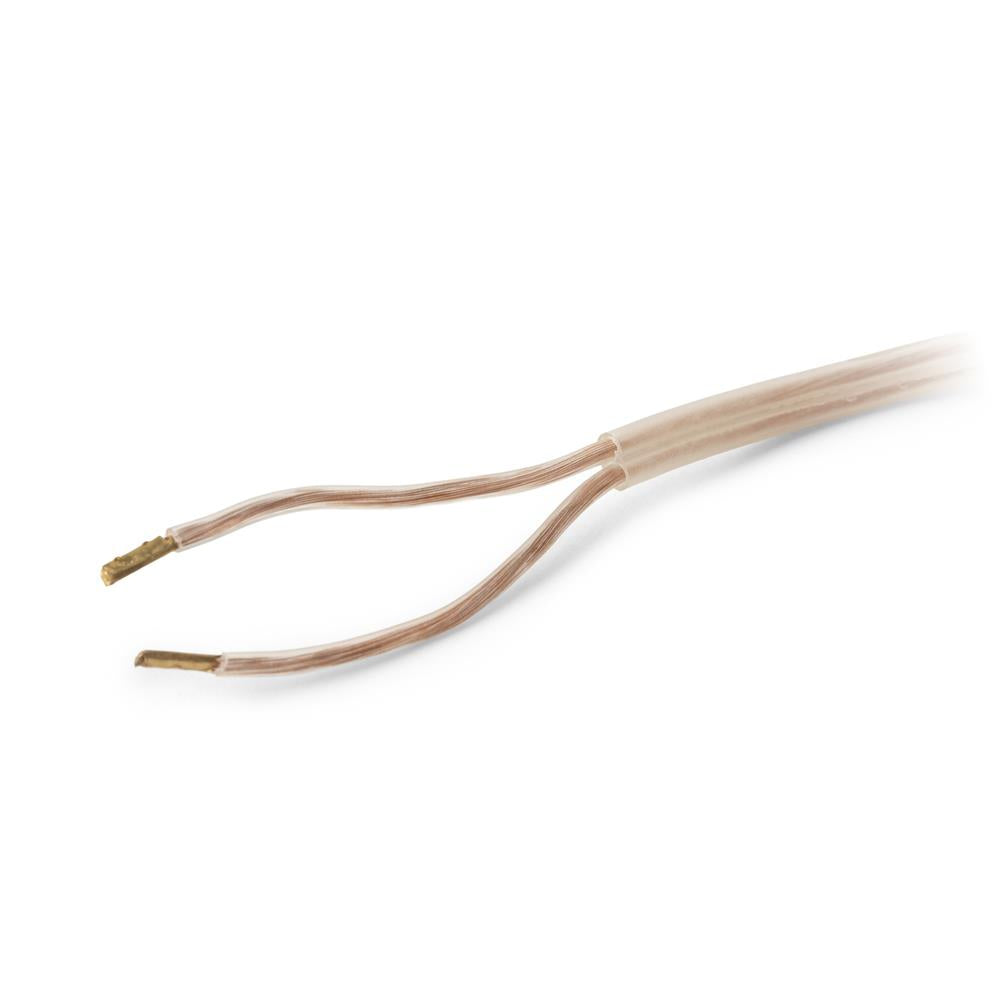 Entac Rewireable Καλώδιο 2G0.75 με Διακόπτη ON/OFF Διαφανές 1m