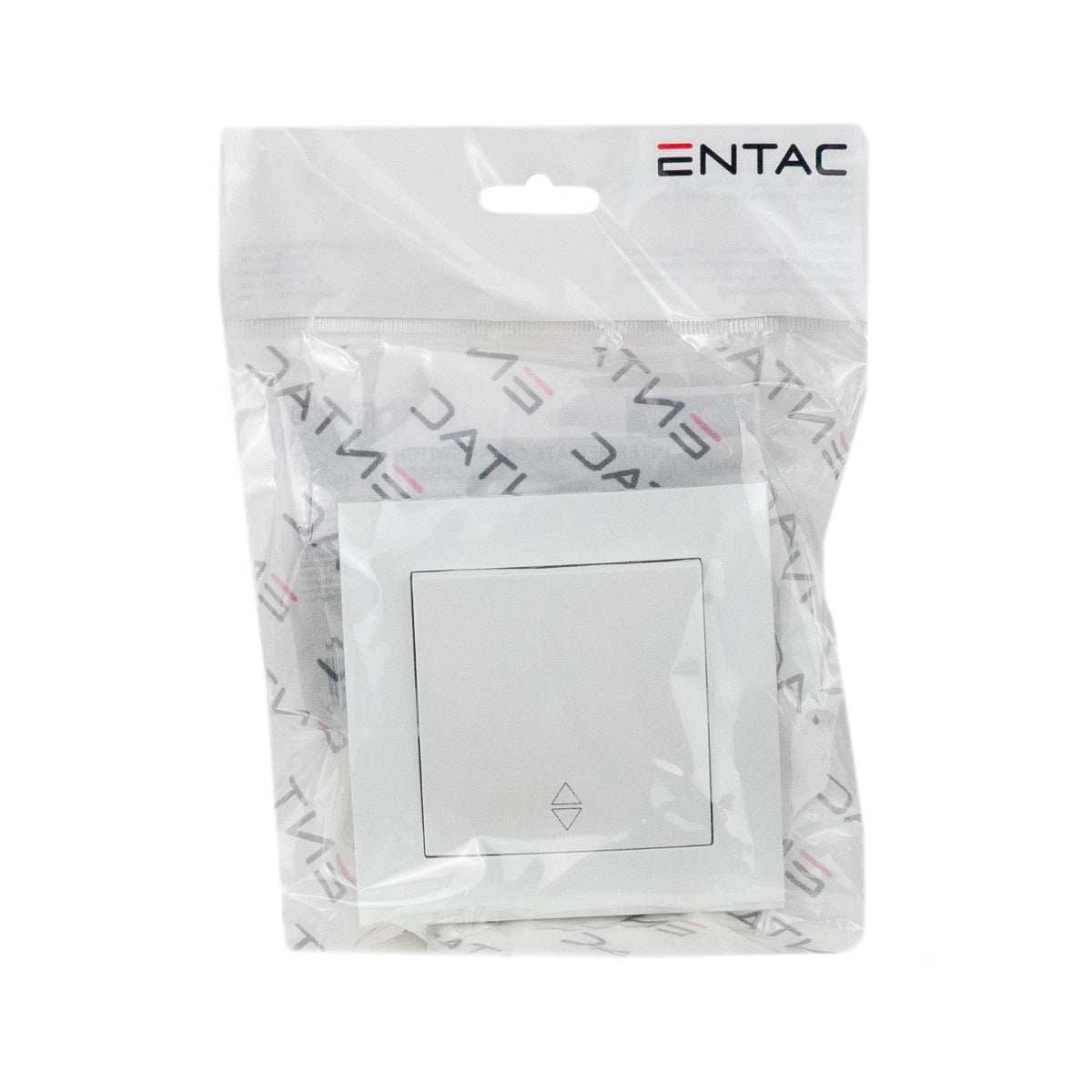 Entac 106 Arnold Εντοιχισμένος Εναλλακτικός Διακόπτης Τοίχου Λευκός