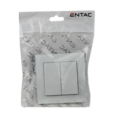 Entac 105 Arnold Εντοιχισμένος Διακόπτης Τοίχου Σειριακός Λευκός