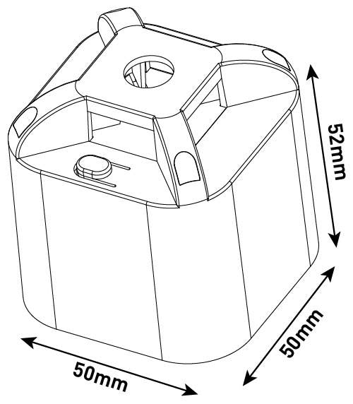 Entac Smart Mini Ανιχνευτής Φωτιάς & Θερμότητας με WIFI TUYA