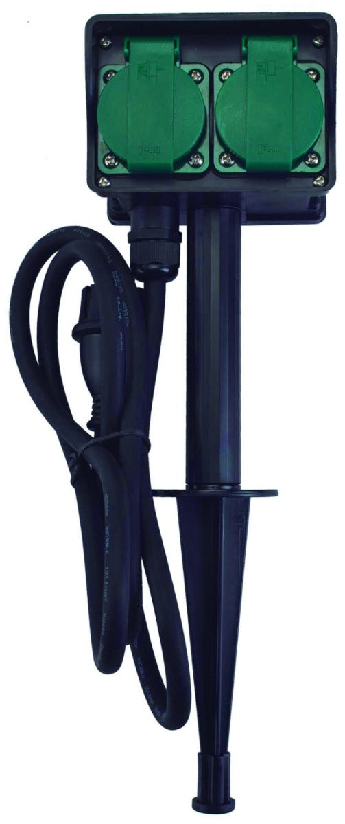 EON E6052.E1 Διπολικός Διακόπτης Χωρίς Πλαίσιο Κάλυψης Μαλακή Αφή Μαύρος