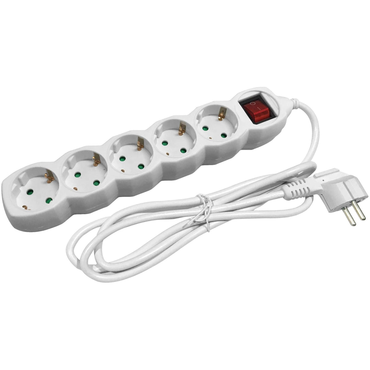 Entac 5-way Power Strip with Switch 3G1.5 3m