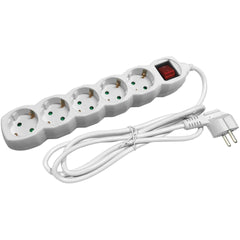 Entac 5-way Power Strip with Switch 3G1.5 3m
