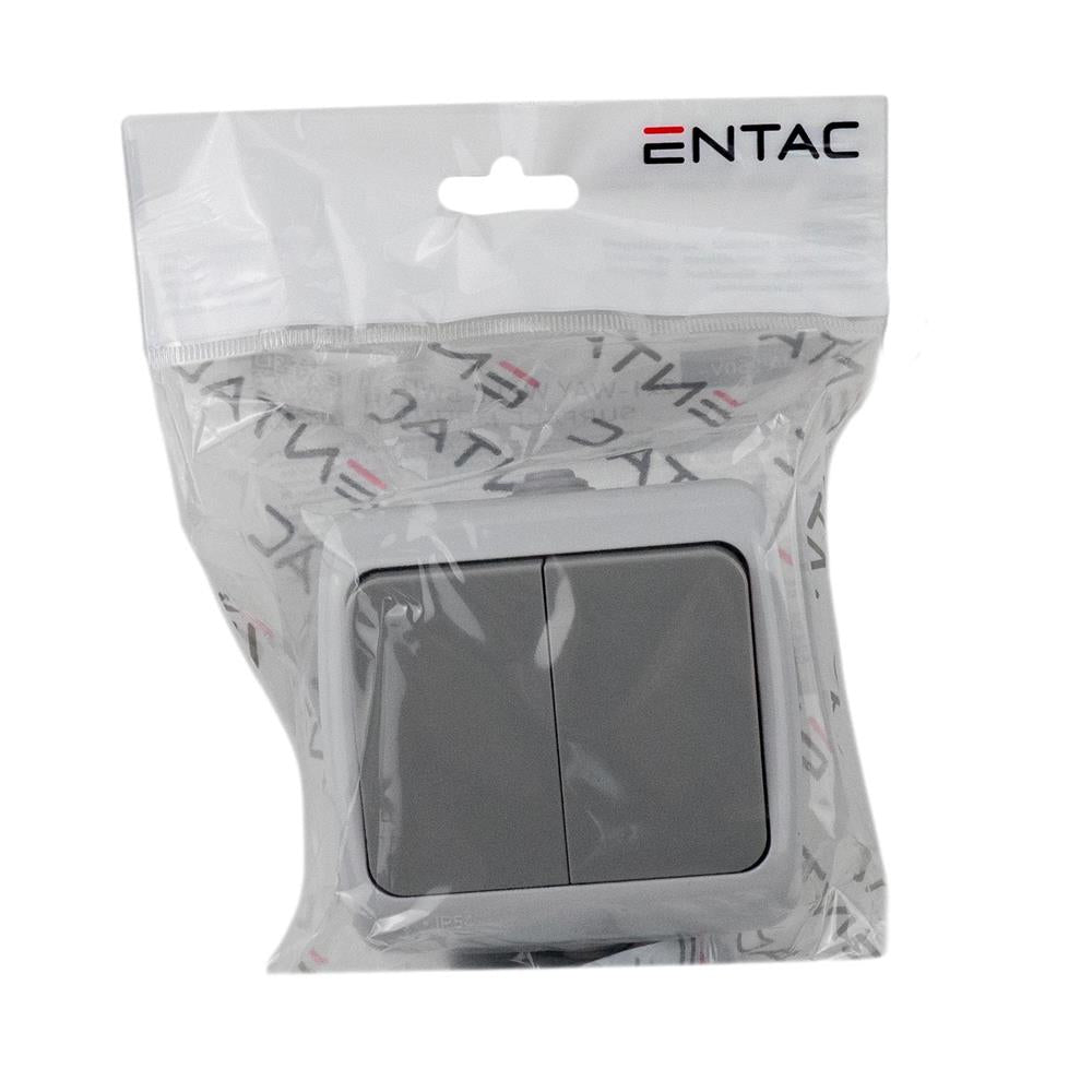 Entac 105 Stephan Διακόπτης Τοίχου Επιτοίχιος Σειριακός IP54
