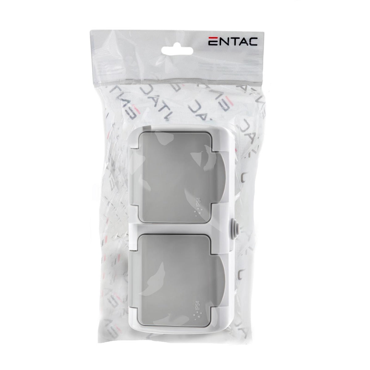 Entac Stephan Wall Socket Grounded 2x IP54