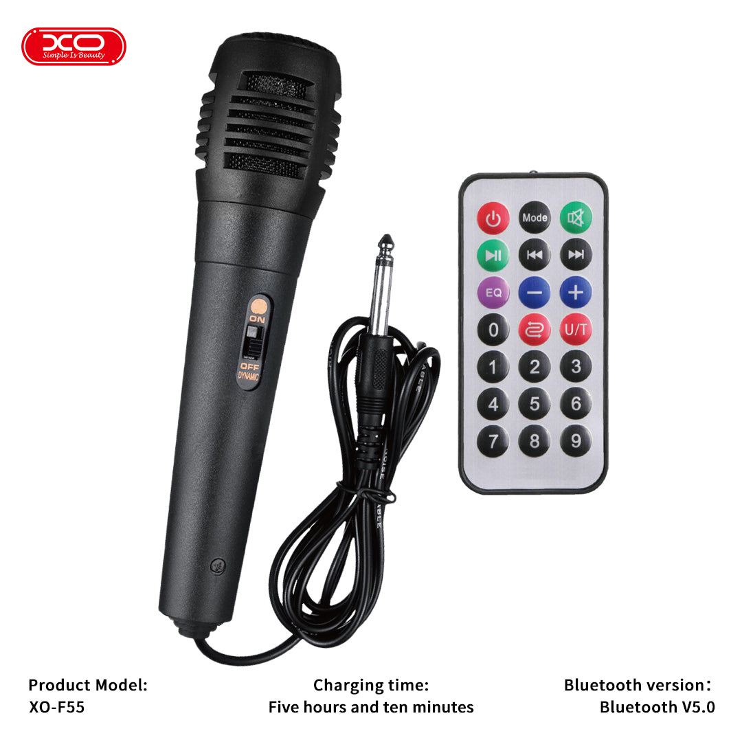 XO F55 Boat Διπλό Ηχείο Speaker Bluetooth 8' Horn RGB 20W