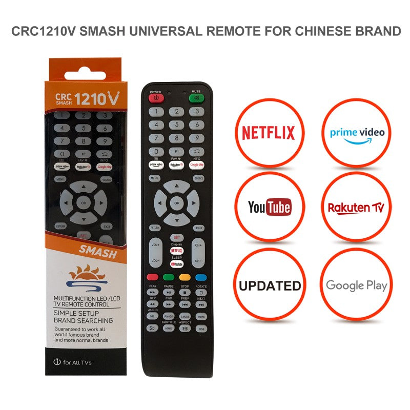 Universal All Brand Remote Control CRC 1210V