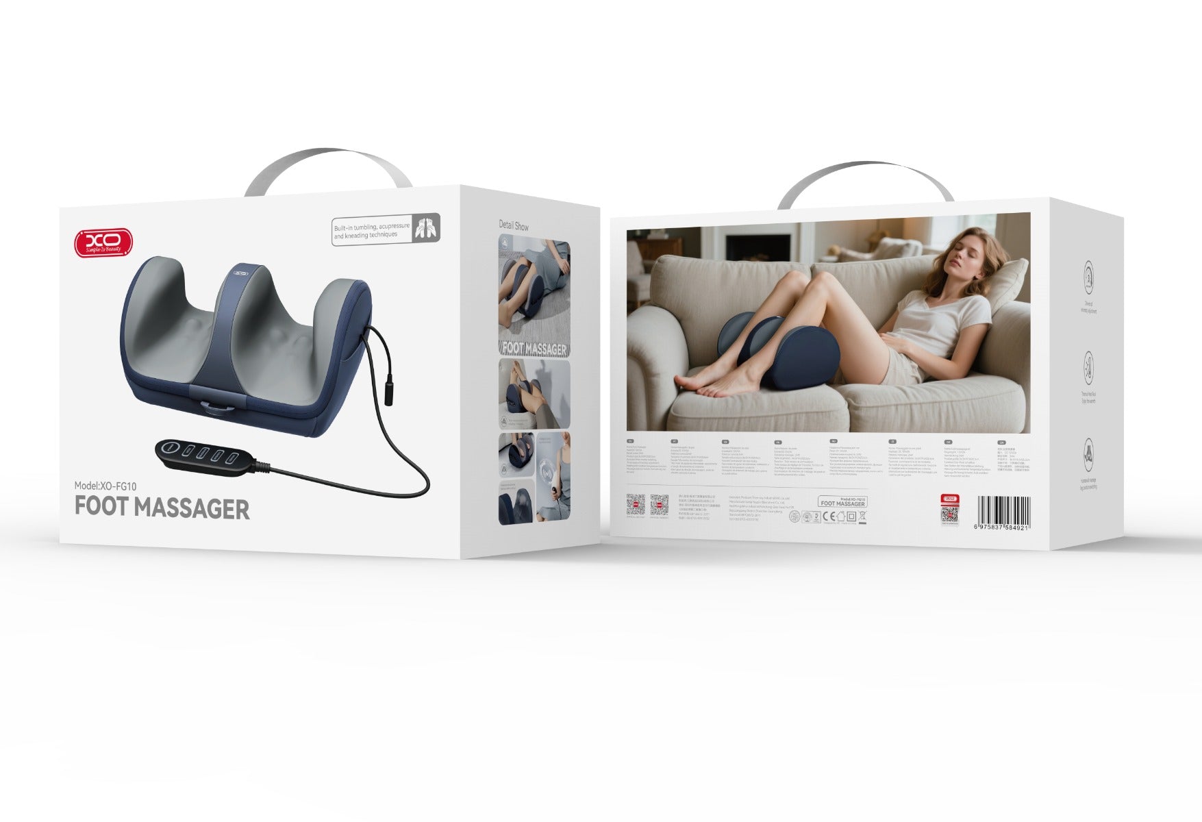XO FG10 Έξυπνη Συσκευή Μασάζ Ποδιών EU