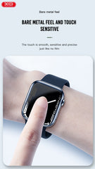 XO-FP1 Τζαμάκι Προστασιας Smartwatch 3D Frosted Film Μαύρο 45mm