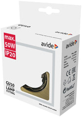 Avide GU10 Frame Square Copper