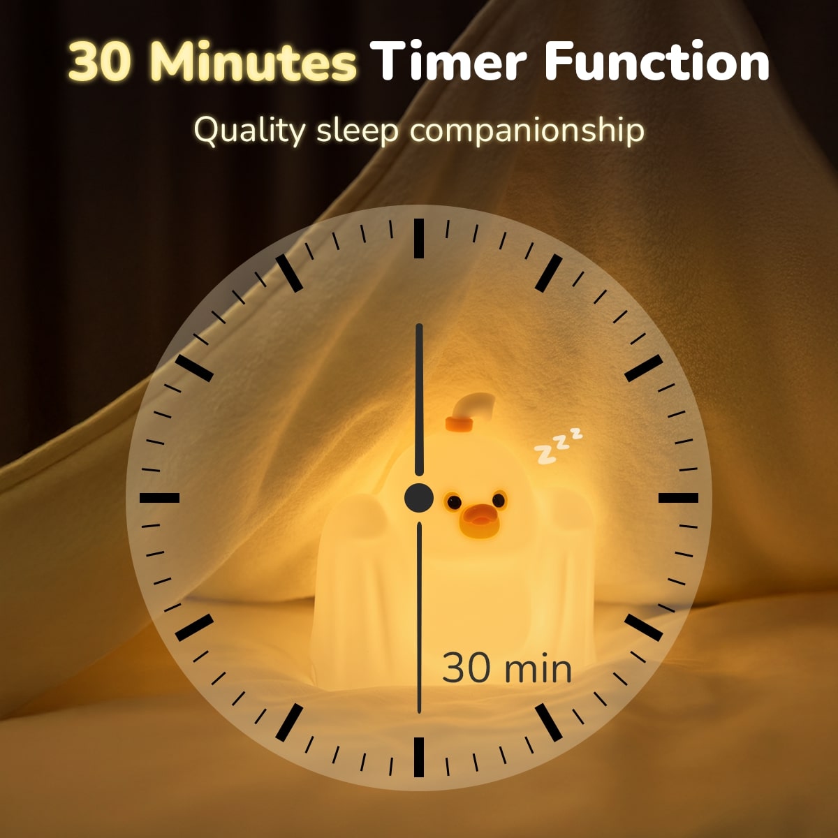 XO OZ15 Φωτάκι Νυκτός Φάντασμα Πάπια 1200mAh