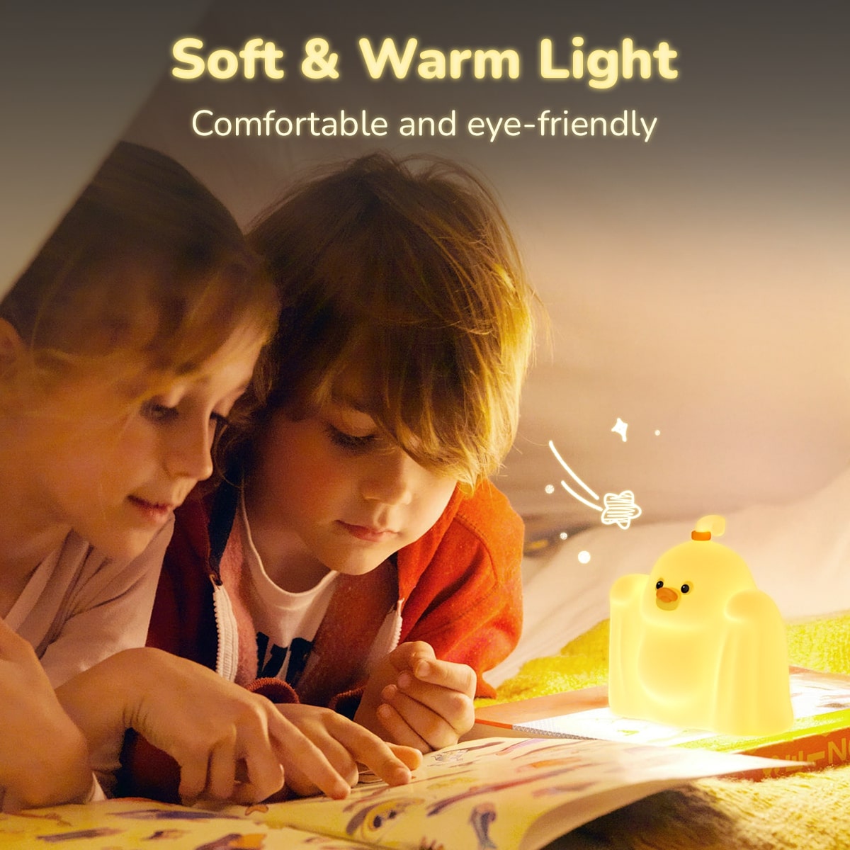 XO OZ15 Φωτάκι Νυκτός Φάντασμα Πάπια 1200mAh