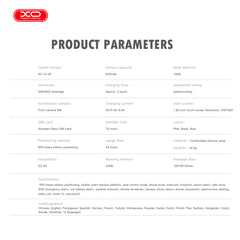 XO H140 Smartwatch Παιδικό 4G Μπλε