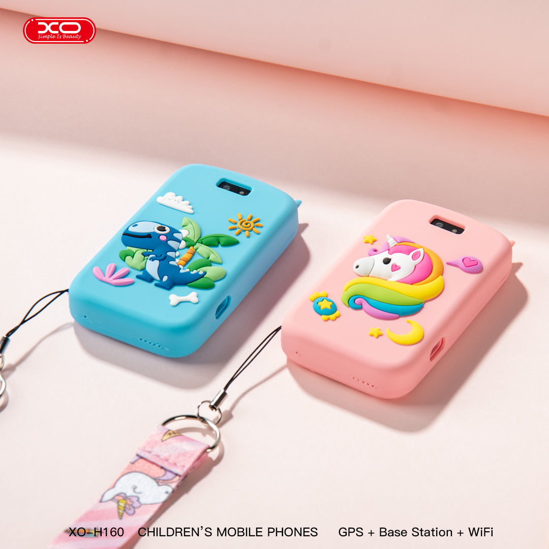 XO H160 GPS Παιδικό Smart Κινητό 4G 2.8 Ροζ
