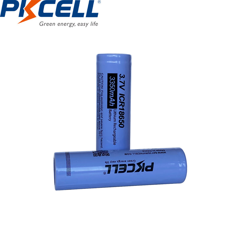 Pkcell Μπαταρία Λιθίου ICR18650 3.7V 3350mAh PCB