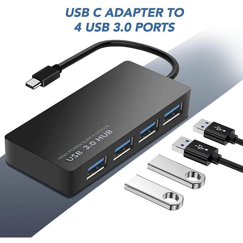 4 in 1 USB C Docking Station USB 3.1 Type C to 4Port USB 3.0