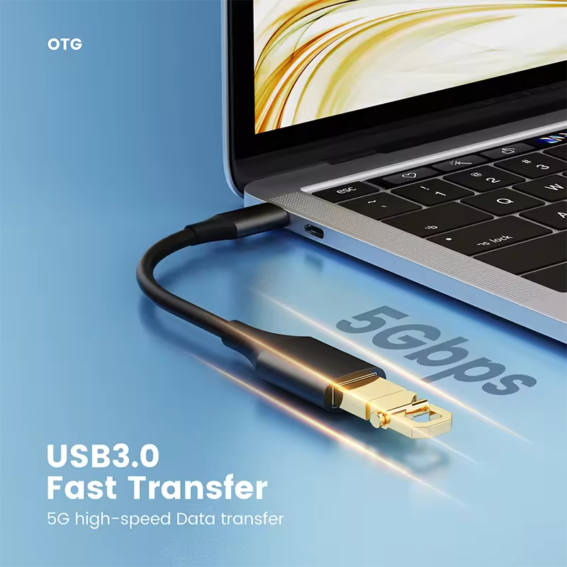 Type C to USB 3.0 OTG Adapter Cable