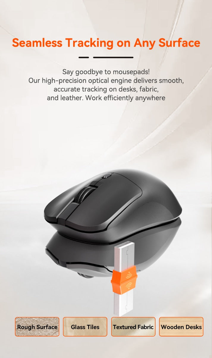 Meetion Ασύρματο Ποντίκι Office MT-R546 2.4G Μαύρο