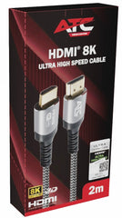 ATC Καλώδιο HDMI 2.1V 8K Premium 60Hz 2m