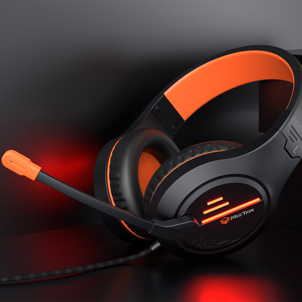 Meetion Gaming Headset MT-HP021 Black &amp; Orange