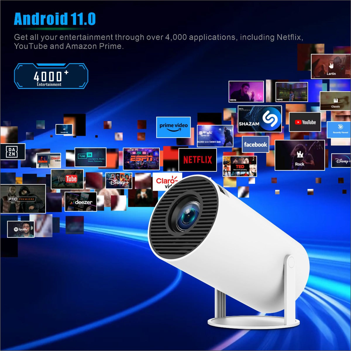 ATC H1 PRO Smart Android Προτζέκτορας