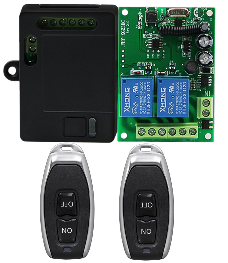 Δικάναλος Δέκτης Εντολών KIT (Με 2 Κοντρόλ) KG1285V