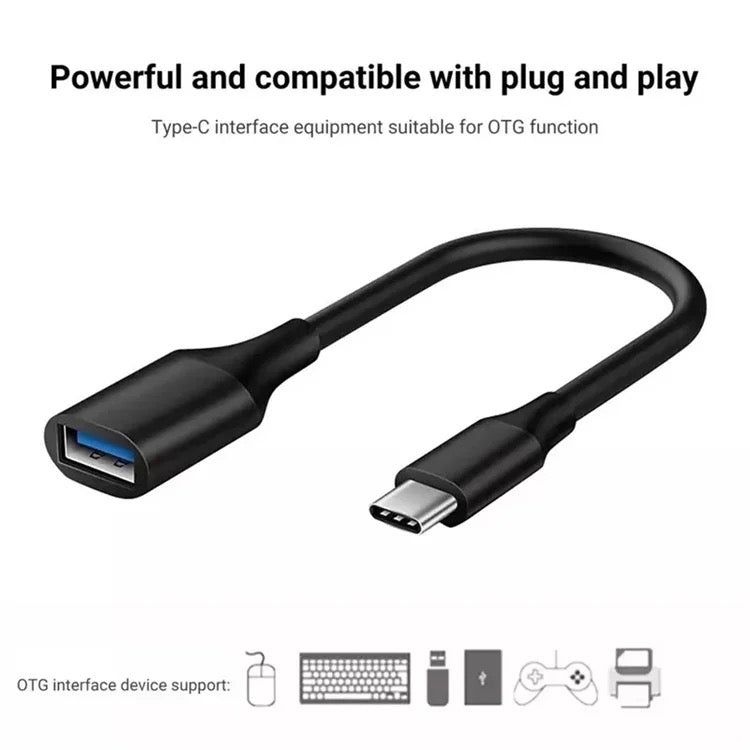Type C to USB 3.0 OTG Adapter Cable