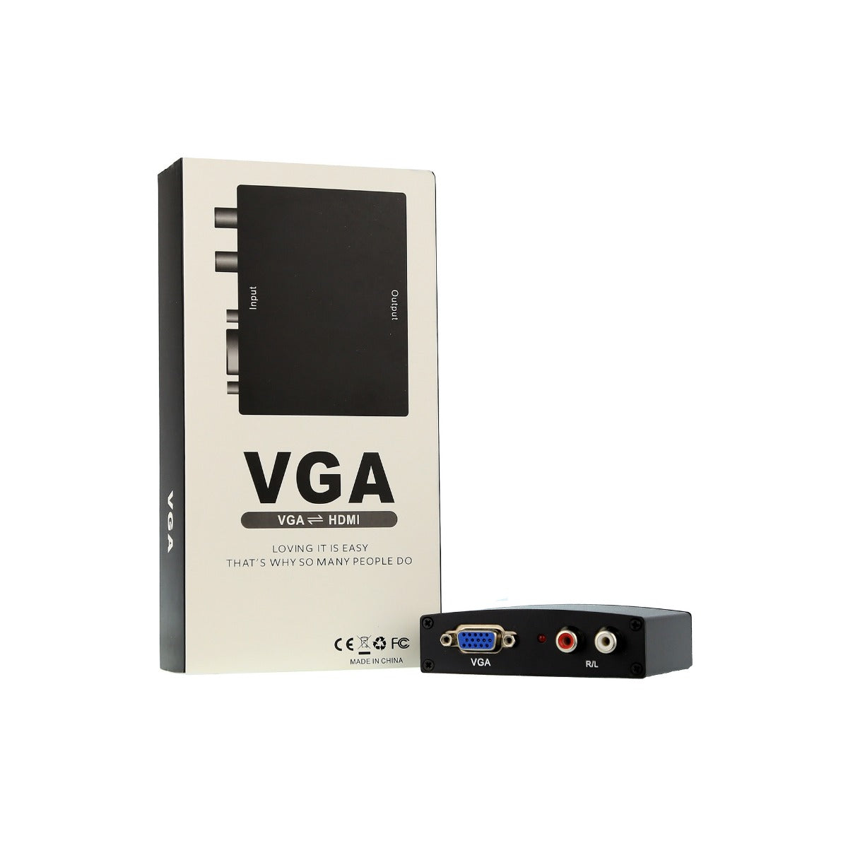 VGA σε HDTV με Κάλυμα Αλουμινίου