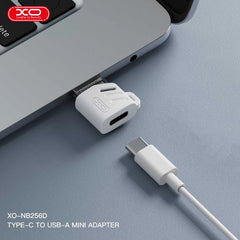 XO NB256D Αντάπτορας Type-C Θηλυκό σε USB-A Αρσενικό με Κορδόνι