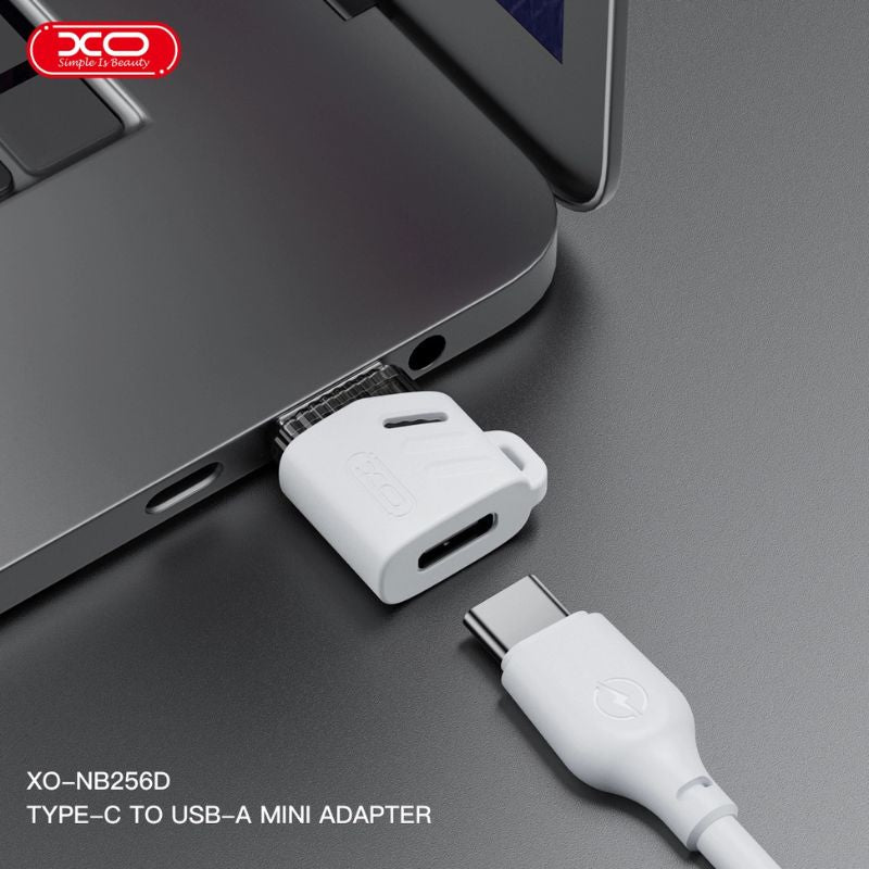 XO NB256D Αντάπτορας Type-C Θηλυκό σε USB-A Αρσενικό με Κορδόνι