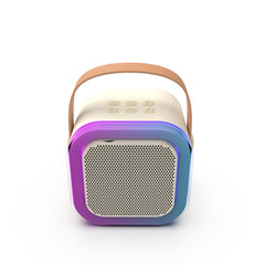 ATC-13 Ασύρματο Ηχείο Καραόκε με 2 Μικρόφωνα 5W RGB