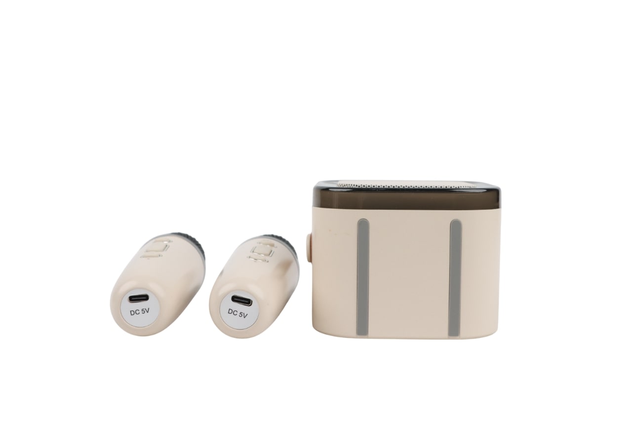 ATC-13 Ασύρματο Ηχείο Καραόκε με 2 Μικρόφωνα 5W RGB