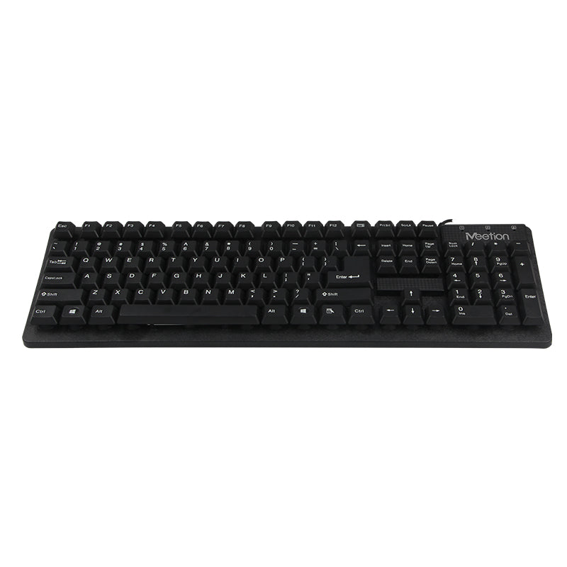 Meetion MT-K202 USB Ενσύρματο Πληκτρολόγιο