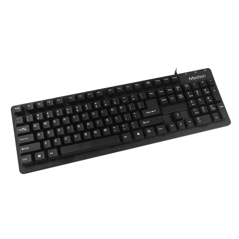 Meetion MT-K202 USB Ενσύρματο Πληκτρολόγιο