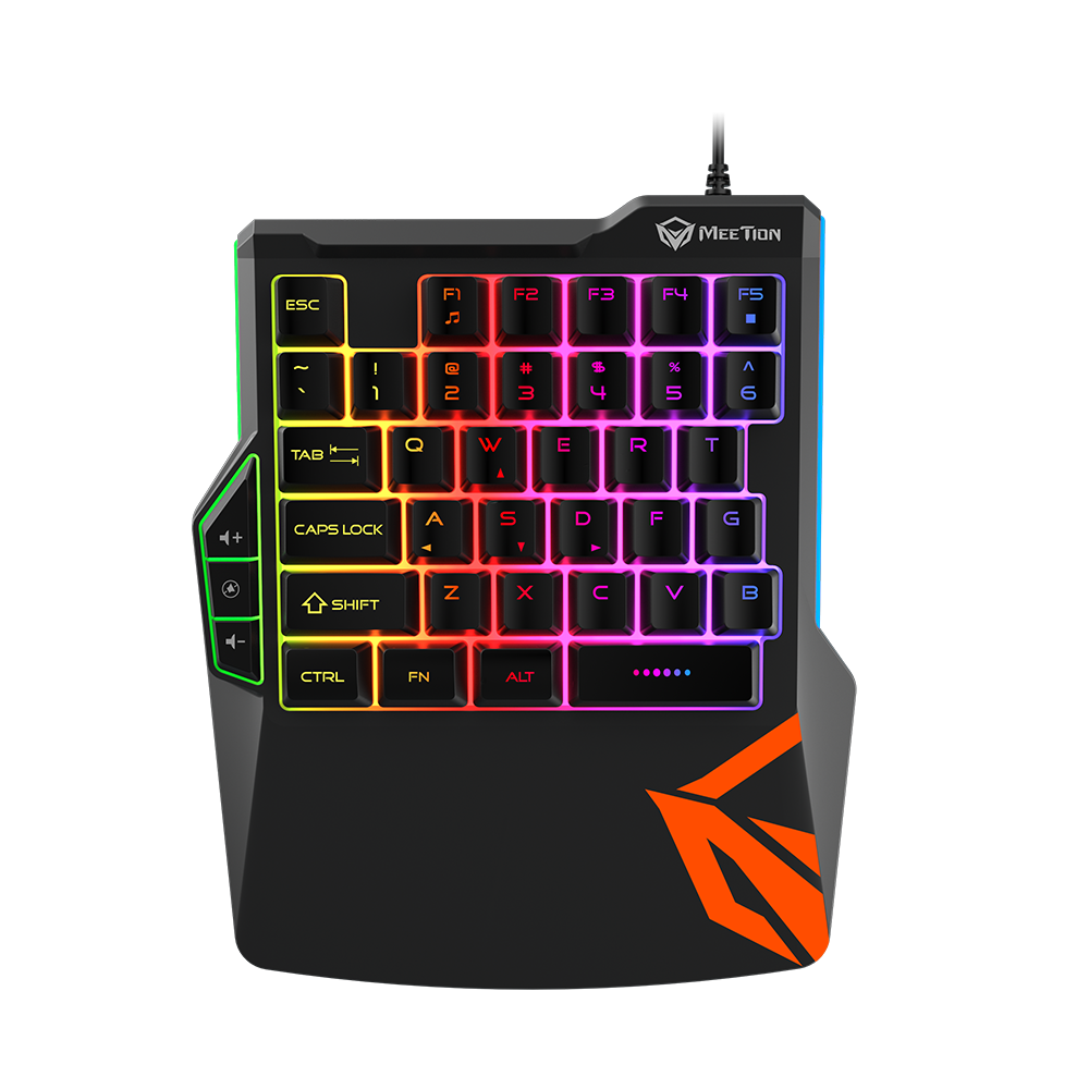 Meetion MT-KB015 Ενός-Χεριού Gaming Πληκτρολόγιο