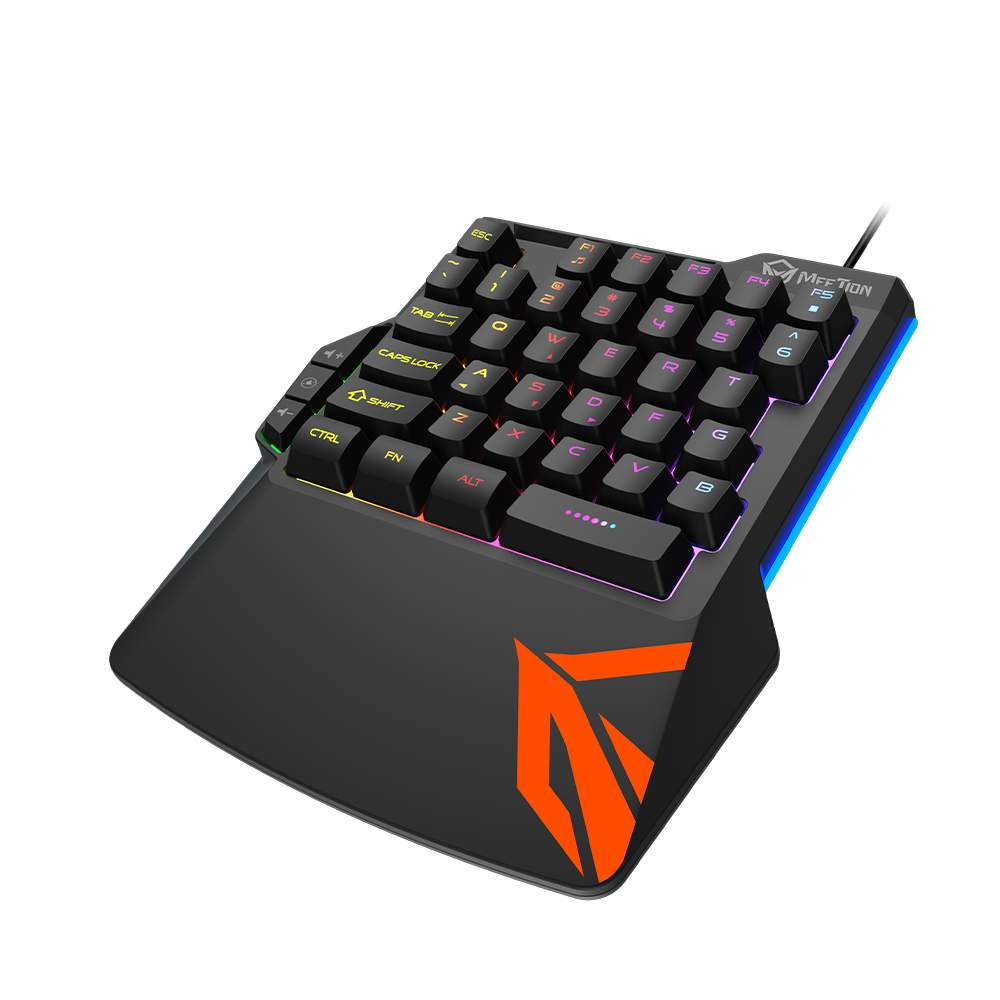 Meetion MT-KB015 Ενός-Χεριού Gaming Πληκτρολόγιο