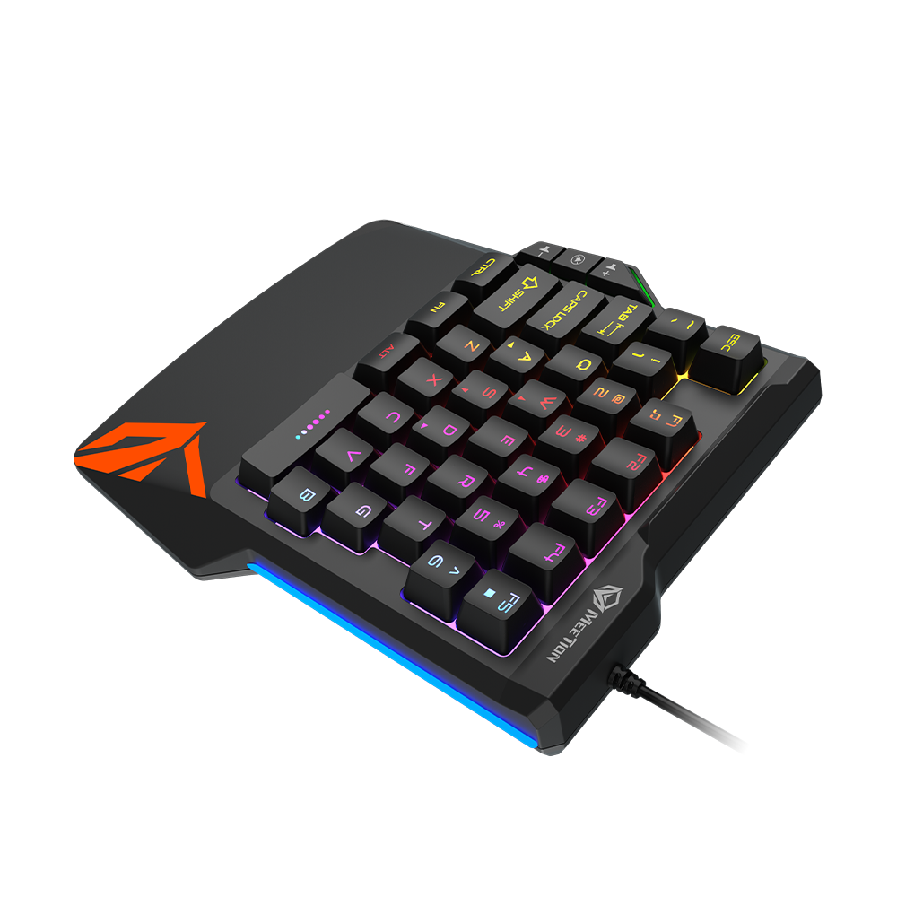 Meetion MT-KB015 Ενός-Χεριού Gaming Πληκτρολόγιο